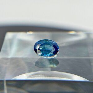 0.70 ct Natural Blue Sapphire Oval Loose Gemstone 6.2 mm Jewelry Making Stone